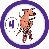 Kids Level 4 Badge