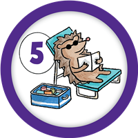 Kids Level 5 Badge