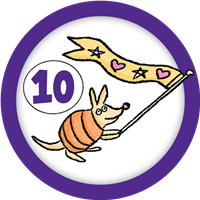 Kids Level 10 Badge